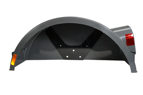 14123 --- CROFT Tow Dolly Fender - Left Side - Grey